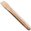 WEDO Scalpello piatto, scalpello professionale, a prova di esplosione, senza scintille, dimensioni 14 mm, lunghezza 160 mm, rame berillio, standard BAM/FM/DIN