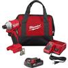 Milwaukee 2850-21P SB M18 Compact Brushless Cordless 0,25 pollici Impact Driver Kit con 1 batteria