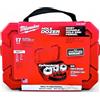 Milwaukee 49-22-4029 - Set di seghe a tazza bimetalliche per bulloni, 17 pezzi, con valigetta