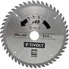 Tivoly XT50514004449 - Lama per sega circolare, diametro: 216 x 30 mm x Z: 48 denti carburo, taglio finito, per legno duro, laminato, parquet
