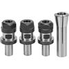 Spacnana Pinza a Molla R8 3/4 Pinza a Molla 3PCS Pinza per Mandrino Asta di Prolunga Pinza per Incisione per Macchina per Incidere