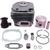 LIWaaGe Adatto for Hus 365 362 371 372 XP Kit motore for motosega, cilindro, pistone, collettore da 50 mm 503909271 503743901