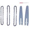 NnYuaUil Lama for motosega da 6 pollici, barra guida e catena for sega elettrica con 37 maglie di trasmissione, set di utensili ricaricabili
