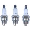LIWaaGe Adatto for olio for motosega, tosaerba, accessori for tosaerba, utensili L7T, candele 2/3 pezzi(3pcs)