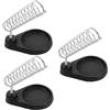 NUOBESTY 3 Pezzi Saldatore con Base Stabile Holder Pratico per Saldatura Design Antiscivolo e Resistente Al per Elettricisti e Hobbisti Del da Te Portatile