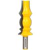 Yonico 16149 - Punta per fresa a corona reversibile doppia concava - altezza di taglio: 3-3/16 - 1/2
