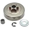 VBHGUYC Kit di rondelle e clip E for tamburo frizione 6T passo 3/8 adatto for motosega 017 018 021 023 025 MS170 MS180 MS210 MS230 MS250