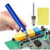 Generic Punta del saldatore USB, sostituzione della punta filettata - Punta del saldatore a batteria senza fili - Saldatore portatile Strumenti di saldatura resistenti al calore Sostituzione delle punte del