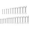 TEKTON Stubby Combination Wrench Set, 25-Piece (1/4-3/4 in., 6-19 mm) | WCB90403