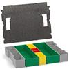 L-BOXX Boxen-Set Inserti Sistema Normativo con Pannelli Copertura 102 | Anche Adatto per il Nuovo G4 - G3 Dp, G3