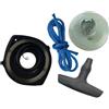 PawwJoy Kit Avviamento a Strappo Professionale per Motosega - Compatibile con K650 K750 K760 K960 K970 K970II - Include Corda, Puleggia, Molla, Maniglia