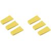 KSJOAIDDE 2 set di 3 cunei per abbattimento alberi con punte per troncatori e abbattitori di taglio durevoli 12,7 cm