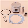 DORFEY Kit cuscinetto guarnizione cilindro/anello pistone da 46 mm adatto for motosega H-u-s-q-v-a-r-n=a 55, 55 for Rancher 503608171/503 60 81-71