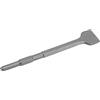 CHICIRIS Scalpello per Scanalatura Punta per Rimozione Calcestruzzo per Muratura Resistente per Trapano a Percussione con Codolo Esagonale 280 Mm (Largo)
