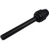 Todikaper Chuck Adattatore Punte Trapano Convertitore Martello Strumento Asta di Collegamento 240mm Acciaio Cromato Nero
