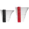 TEKTON Combination Wrench Set with Modular Slotted Organizer, 25-Piece (1/4-3/4 in., 6-19 mm) | WCB95301