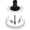 Mandrex Smart tools for every job Mandrex - Sega a tazza bimetallica SpeedXcut, 8% lega di cobalto e 45 mm, profondità di taglio per acciaio inossidabile, alluminio e resina epossidica, diametro 54 mm
