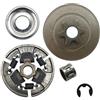 LIWaaGe Adatto for MS181 MS181C 1 motosega 3/8 pollici - 6T kit pignone tamburo frizione parti 1139 160 2000