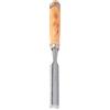 Artibetter Scalpello da Intaglio Semicircolare per Lavorazione Legno Finitura Lucida, Acciaio al Carbonio e Manico in Legno, Adatto per Progetti di Tornitura e Scultura
