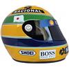 Senza marchio CASCO AYRTON SENNA 1992 SUZUKA GP (TAGLIA INTERA - SCALA 1/1) NUOVO