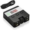 ATOMUS Multifunction Tattoo Power Supply for Shader and Liner Machine without Foot Pedal Professional LED Digital Display Power Supply EU Cable for Tattoo Artist