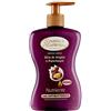 Spuma di Sciampagna: Saponecrema, Area di misurazione del pH neutro, sapone liquido con olio di argan biologico, flacone da 400 once liquide (400 ml) con tappo [Importazione italiana]