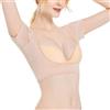 YUYTE Gilet per il Sudore Ascellare, Maglia Traspirante 3 Strati Cuscinetti per le Ascelle Color Pelle, Gilet per il Sudore Ascellare Lavabile per lo Sport (M)
