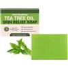 Horuili Savone Detergente all'olio di Tea Tree, Sapone Rinfrescante per i Piedi, Neutralizzante Gli Odori, 100g