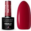 Claresa Smalto ibrido UV LED per manicure Soak Off, colore rosso, n. 418, 5 ml