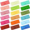 FEQO 18 Pezzi Fasce per Capelli Elastica Fasce Capelli Donna Turbante Fascia Sport Elastiche Fasce Nodo Croce Fascia Capelli Larga per Ragazze Donne Yoga Sport, 18 Colori