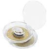 BELLIFFY Set 4 Paia Ciglia Finte Autoadesive in Fibra Naturale Riutilizzabili per Trucco, Effetto Naturale per Party e Servizi Fotografici