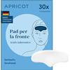 APRICOT beauty & healthcare APRICOT Stirn Pads contro le rughe in silicone medico con acido ialuronico a basso peso molecolare, per lisciare le rughe della fronte e le rughe d'espressione - 30 volte riutilizzabili