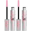 Maybelline New York Sky High Lash Sensational Mascara Glitter Volumizzante e Allungante Sguardo Intenso Zero Grumi Scovolino Flessibile Colore Space Diamond - 2 Mascara