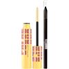 Maybelline New York Colossal Bubble Mascara Volumizzante Colore Very Black Lunga Tenuta Stratificabile + Matita Occhi Tattoo Liner Gel Pencil Colore 900 Deep Onyx Temperabile - Set da 2
