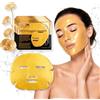 GLO24K UNLEASH THE POWER OF GOLD 24K GOLD & Collagen Viso Mask A Potent Hydrating, Nourishing, and Recharging 24K Gold & Collagen Face Mask
