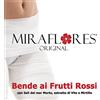 MIRAFLORES ORIGINAL Bende Imbevute Gel al Sale del Mar Morto 250 ml - Benda Monouso Gel 30% di Sali del Mar Morto - Contro Cellulite e Adipe - Alta Concentrazione Salina - Disintossicante e Linfodrenante (Frutti Rossi)