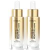 L'Oreal Paris L'Oréal Paris Age Perfect Siero Rassodante Idratante Azione Tonificante Istantanea ad Assorbimento Rapido Lunga Durata 24H Texture Fluida con Peptidi di Collagene e Niacinamide - 2 Flaconi da 30ml