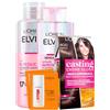 L'Oreal Paris L'Oréal Paris Set Casting Crème Gloss Trattamento Colorante 400 Castano + Glycolic Gloss Shampoo 200ml + Trattamento Laminazione 5 Minuti 200ml + Revitalift Clinical Fluido Anti-UV SPF 50+ - Set da 5