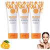 Sovtay Orange Exfoliating Whitening Gel, Orange Exfoliating Gel Scrub Face Body Skin(3pcs)