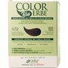 Colorerbe Multipack 6x TINTURA COLOR ERBE BIO MOGANO VIOLINO (4.52)-Colorazione Permanente in Gel-Senza Ammoniaca,Resorcina,Parabeni-Copertura Ottimale Capelli Bianchi-Nutre-Protegge-Illumina-MadeInItaly