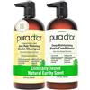 Pura d'Or - Balsamo idratante biologico di alta qualità, con olio di argan e aloe vera, 473 ml.