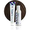 Pop Italy Soielixir Tinta Permanente per Capelli in crema SENZA Resorcina, Parafenilendiammina e Ammoniaca 93 Colori - 100 ml - (Pack Tinta + Ossigeno 40 vol. - 6/8 Biondo Scuro Nocciola)