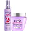 L'Oreal Paris L'Oréal Paris Elvive Hydra Hyaluronic Siero Capelli Idratante Senza Risciacquo con Acido Ialuronico 150ml + Maschera Idratazione Profonda 100h Effetto Rimpolpante Capelli Disidratati da 300ml