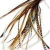 One Fine Day Feathers Estensione dei Capelli + Anelli/Applicatore - Mixed Naturals (5 piume, 22-33 cm)