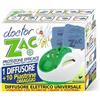 Doctor Zac Diffusore + 10 Piastrine (Funziona sia con piastrine che con Ricarica Liquida)