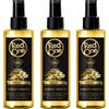 Redone Aftershave Natural Spray Barber Cologne Gold 3 x 150 ml | Profumo di lunga durata | Prodotto di cura premium per uomini | 3 pezzi