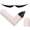 Generic Timbro per occhi alati, strumento per eyeliner a doppia punta, per uso quotidiano, viaggi, matrimoni e feste, trucco in gel cremoso impermeabile, applicatore di precisione per occhi alati perfetti