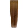 LxF SINCE 1957 Extension SuperSlim, fascia 100% capelli veri indiani Remy di altissima qualità. Larghezza 12 cm - Lunghezza capello 24 inch - Peso 20 gr, (#12 Biscotto)