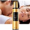 Nihexo 2023 Best L'UODAIS Golden Lure Feromone Hair Spray, Golden Lure Pheromone Hair Oil, Hair Care Essential, Long Lasting Golden Lure Hair Perfume Oil, Perfectly Fusion Body Fragrance (Gold)