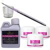 Warm Girl Acrilico Per Unghie Professionale Kit Unghie In Polvere Unghie Monomero Acrilico Da 120ml, Gel Unghie Acriliche 3 Colori （Polvere Trasparente, Rosa, Bianco)